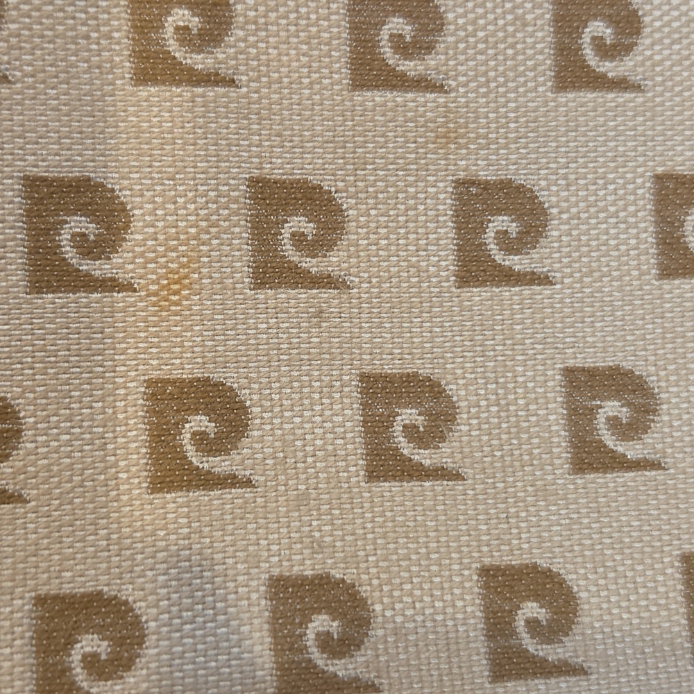 Pierre Cardin Beige and Brown Monogram Canvas Clutch - Picture 5 of 5
